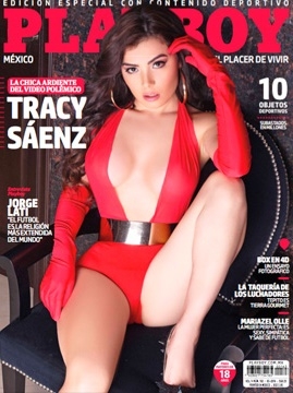 VIDEO/FOTOS: Tracy Sáenz, modelo de Gerardo Ortiz, llega a Playboy