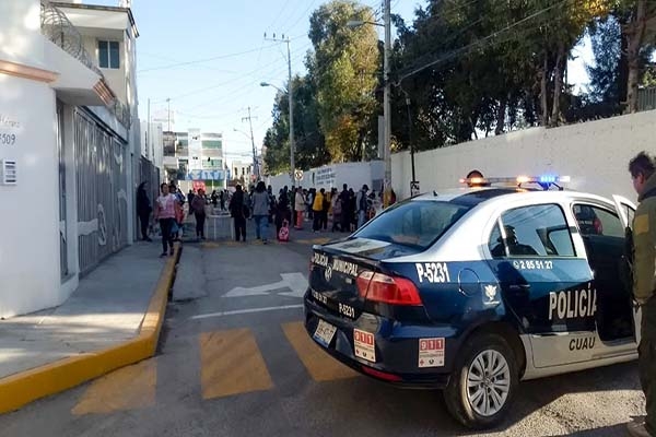 En Cuautlancingo refuerza Seguridad Pública el Programa Mi Escuela Segura