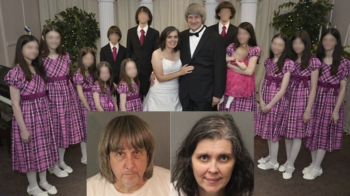 Así vivían los 13 hermanos torturados por sus padres en California