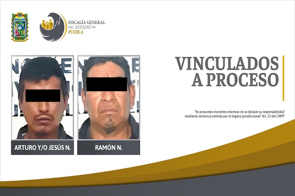 Llevaban 30 bolsas de droga y escopeta; quedaron vinculados a proceso en Puebla