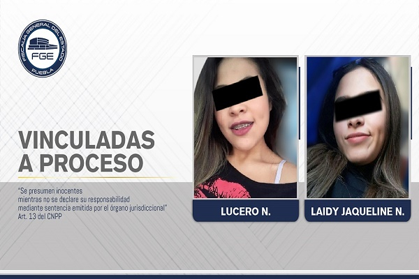 Hermanas asesinas de una mujer en Libres, Puebla; en prisión preventiva