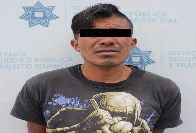Atracó tintorería y policía lo capturó en la colonia Villa Las Flores