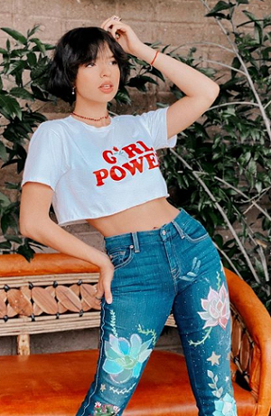 Ángela Aguilar cautiva con nuevo look