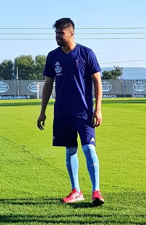 Néstor Araujo y Mohamed vivieron su primer día con el Celta