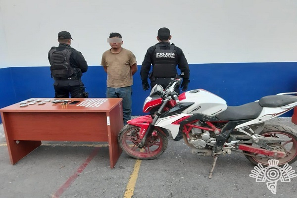 SSP Puebla captura a asaltante y narcovendedor de “Los Carballo” en Atlequizayán