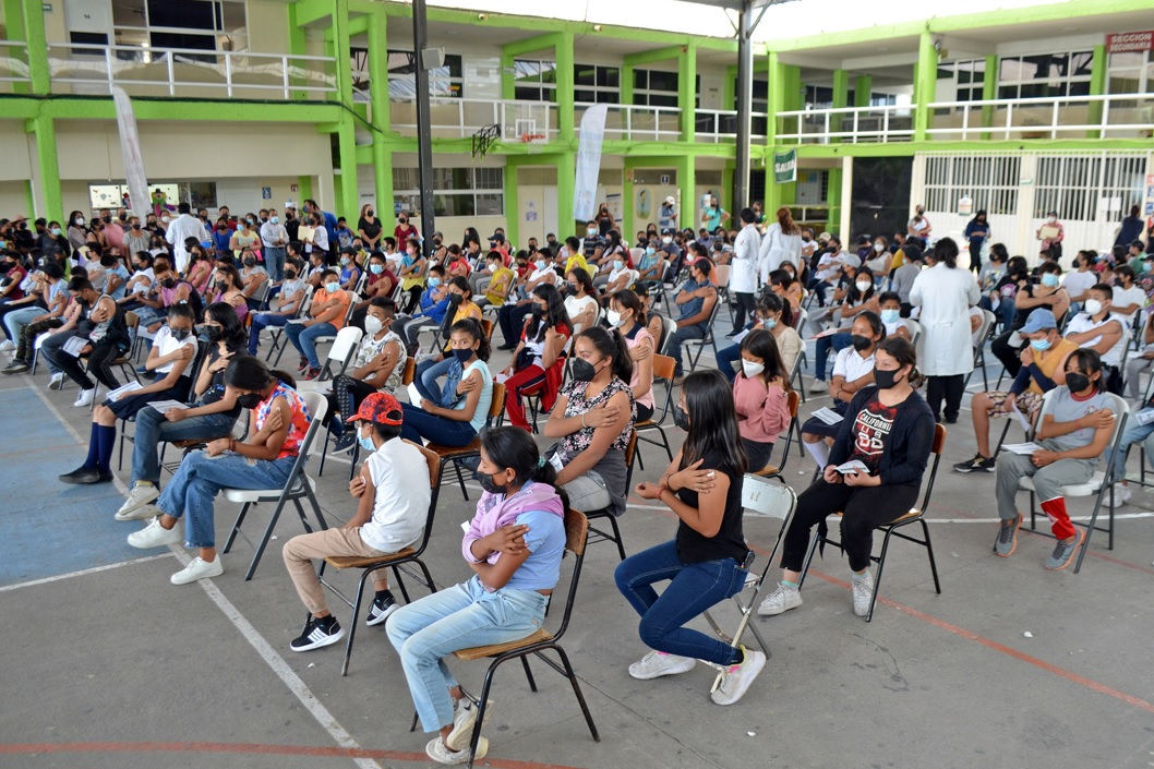 Del 25 al 27 de mayo vacuna COVID para 12 a 14 años en región de Izúcar y Tepexi