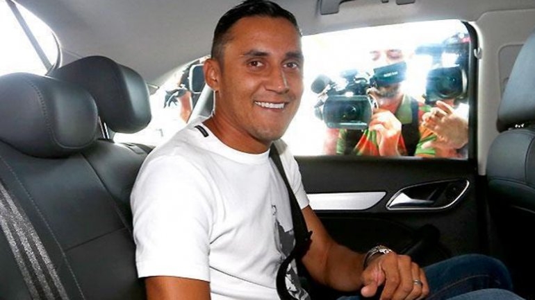 Keylor Navas se presenta este martes con el Real Madrid