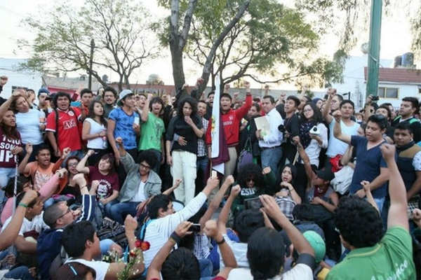 Salen del Reclusorio Norte estudiantes detenidos el #1DMx