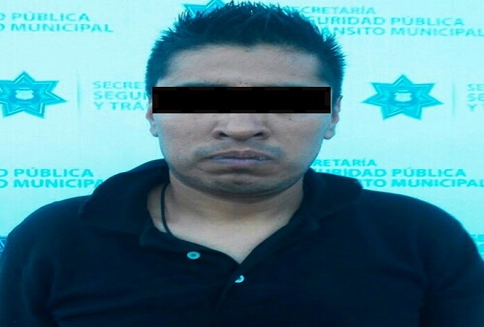 Policía capturó a ladrón en la colonia Cristóbal Colón