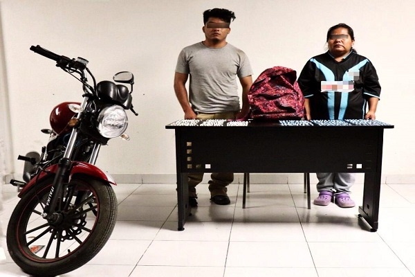 Madre e hijo fueron capturados en Romero Vargas con 600 dosis de droga