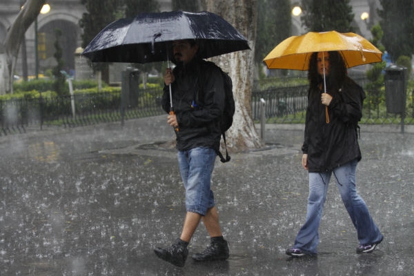 Intensas lluvias y granizo, prevé la Conagua para Puebla