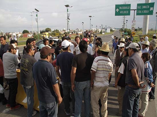Radicales revientan negociación con ayuntamiento de San Andrés Cholula