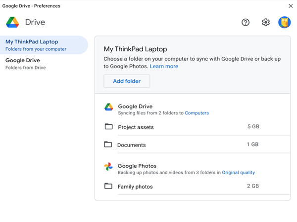 Google Drive presume su nueva app para sincronizar fotos y archivos desde el escritorio
