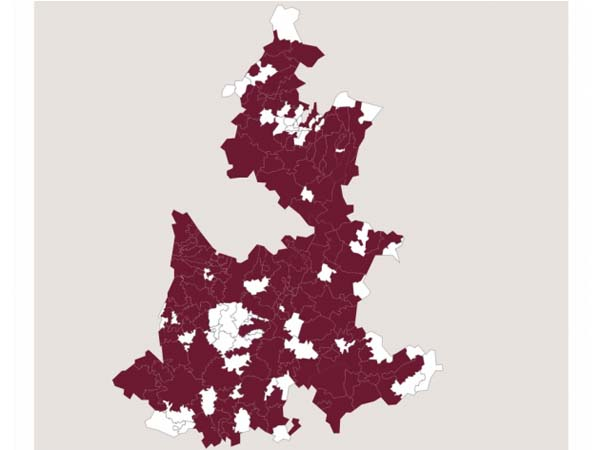 Estos son los 10 municipios con más contagios de COVID en Puebla