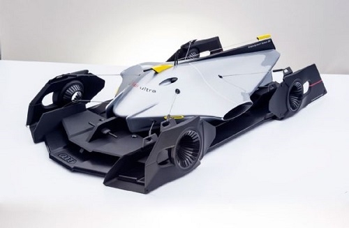 Audi Airomorph, el automóvil futurista