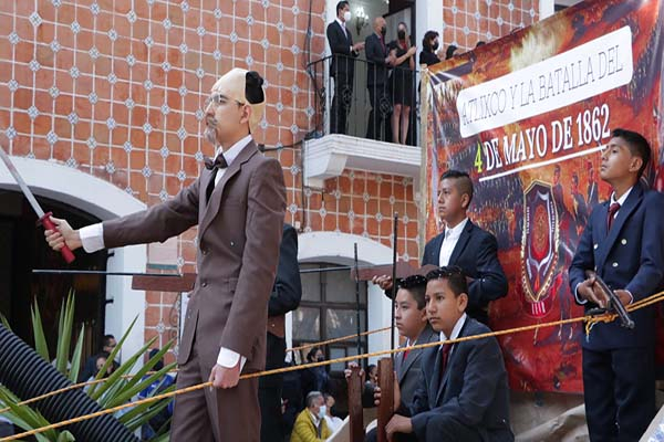 Atlixco celebró 160 años de la Batalla del 4 de Mayo