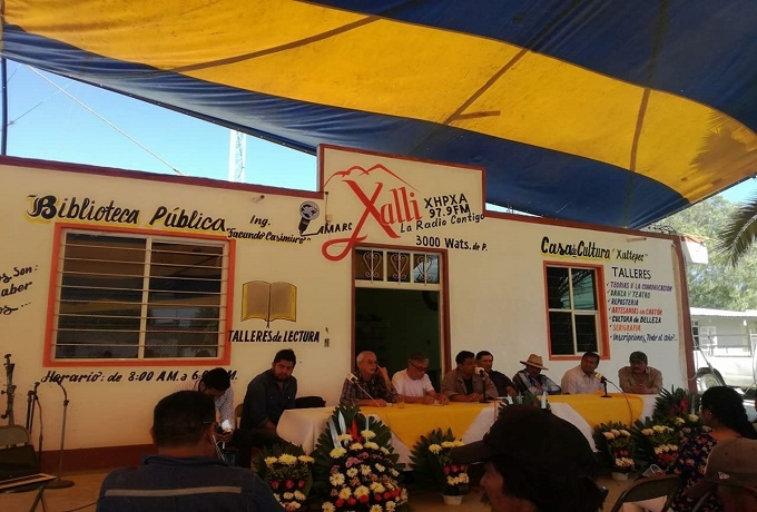 Sufrió atentado estación de radio comunitaria en Palmar de Bravo