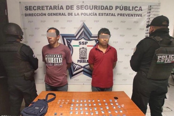 Narcomenudistas de “La Morena” son aprehendidos en Puebla