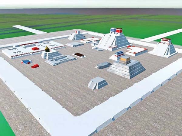 El recorrido virtual por el Templo Mayor