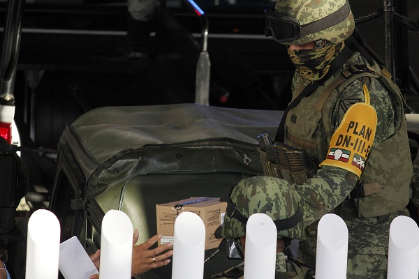 FOTOS: SEDENA distribuye en Puebla vacunas contra el COVID-19