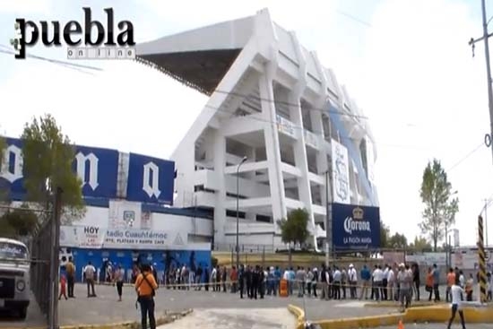 Puebla vs América, boletos al doble con largas filas