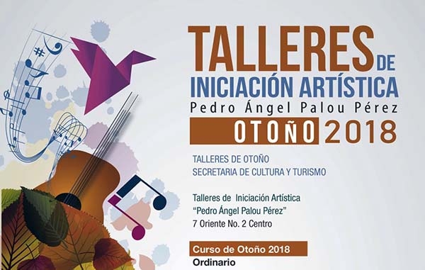 Se abre proceso de inscripción para los Talleres de Iniciación Artística en Puebla