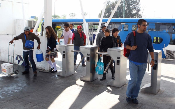 Usuarios de RUTA avalan intervención del gobierno del estado de Puebla