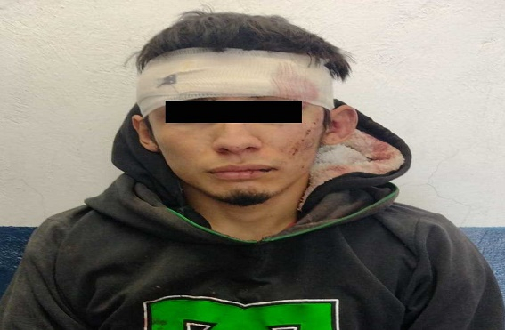 Asaltante es capturado por la policía municipal en Tilostoc