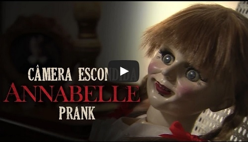 VIDEO: Checa la macabra broma con Annabelle