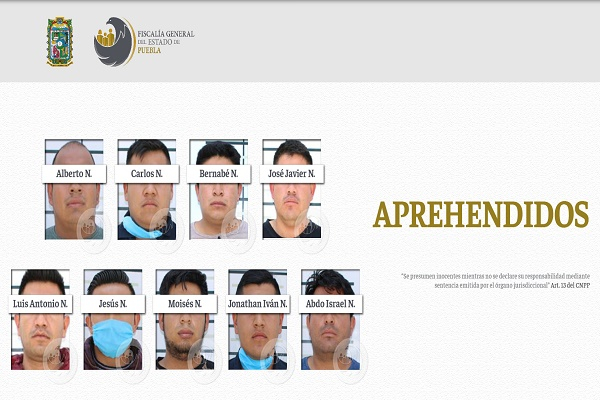 Estos son los nueve policías acusados de homicidio tras balacera en Coyomeapan