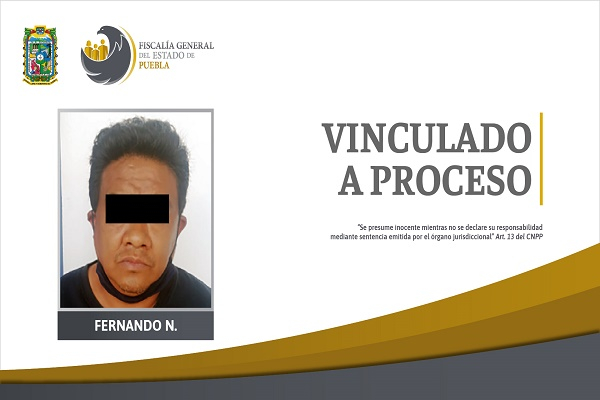 Sujeto abusó sexualmente de su sobrina y es vinculado a proceso en Puebla