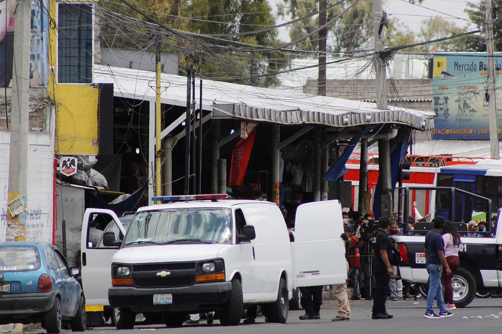 Hallan cabeza humana embolsada en la zona del mercado Hidalgo