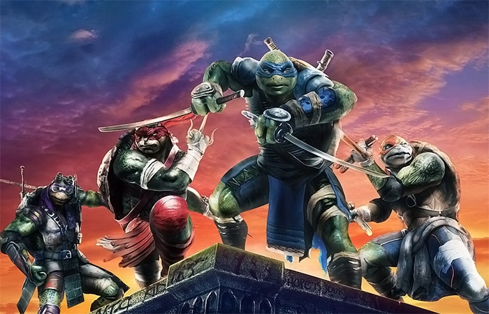 Las Tortugas Ninja salen Fuera de las Sombras