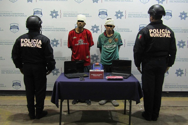 Dos ladrones son detenidos en la colonia La Loma