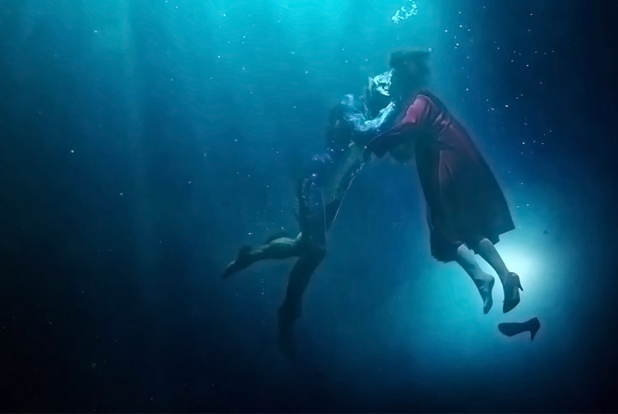 La forma del agua, éxito del mexicano Guillermo del Toro