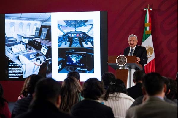Abren concurso de cuento sobre avión presidencial
