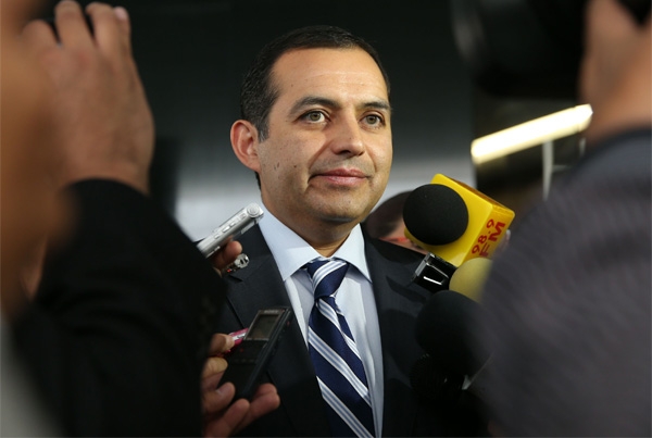 Cordero le desea suerte a Madero; regresa al Senado