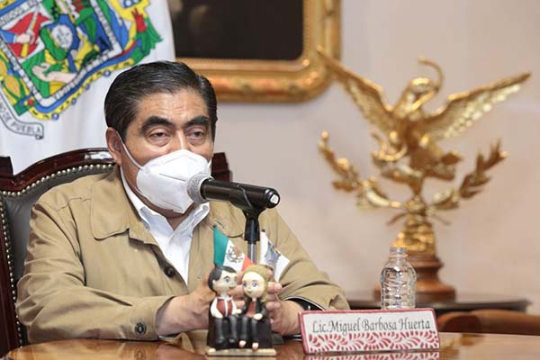 Gobierno mantiene vigilancia permanente para evitar violencia en elección: Miguel Barbosa