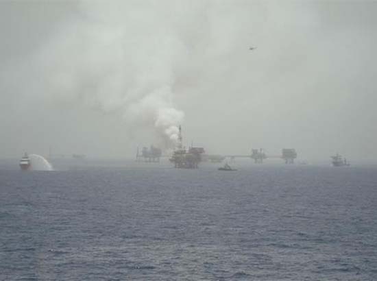 Pemex controla contingencia en plataforma Akal-H