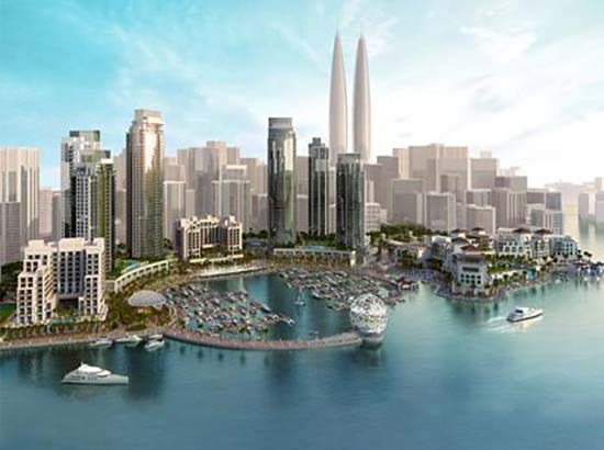 En Dubái, las torres gemelas más grandes del mundo