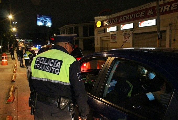 Remitieron 29 vehículos al corralón durante alcoholímetro en Puebla