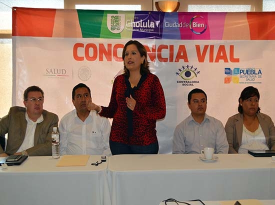 San Pedro Cholula impulsa programa para disminuir accidentes viales