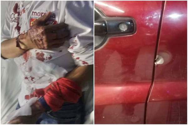 Balean a candidato de Morena en Santa Clara Ocoyucan
