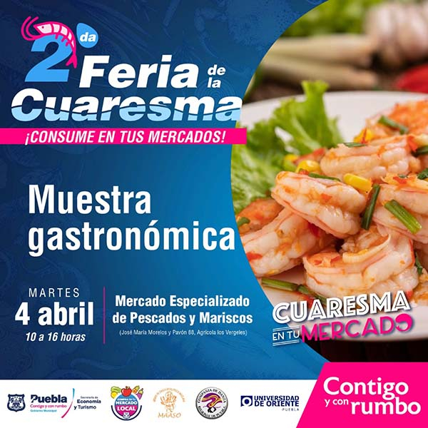 ¿Te vas a perder la Segunda Feria de la Cuaresma en el Mercado de Pescados y Mariscos?