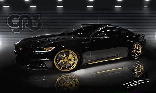 Ford Mustang 2015 se convierte en vehículo de oro