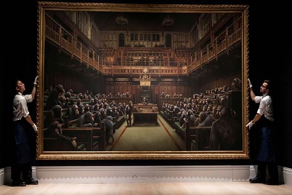 El Bansky que destroza a los políticos
