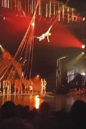 VIDEO: Muere acróbata en pleno acto del Cirque du Solei