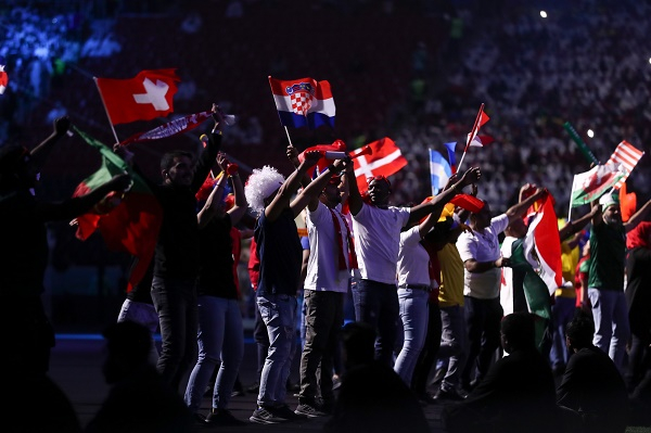 Qatar 2022: “…canta y no llores”, se escucha el “Cielito Lindo” en ceremonia inaugural