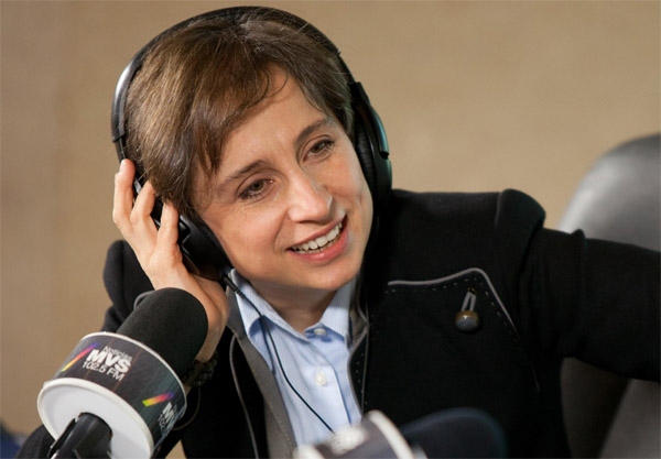 Carmen Aristegui denuncia campaña de hostigamiento en su contra