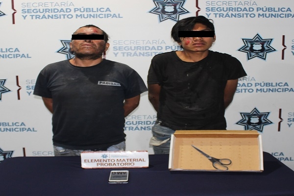 Capturan a asaltantes de transporte público en Puebla